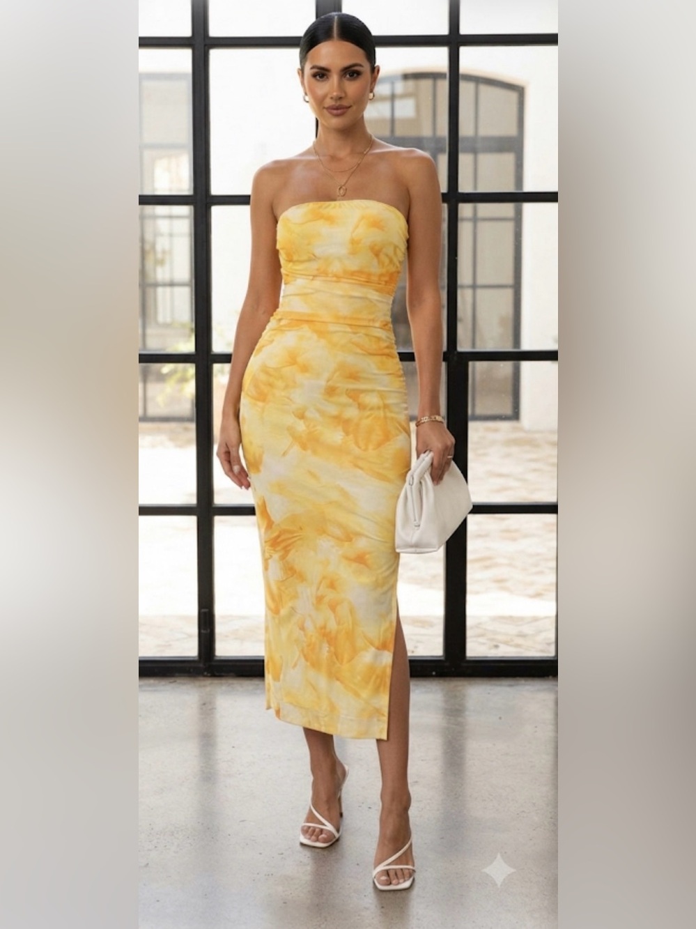 SHEIN Strapless Dress